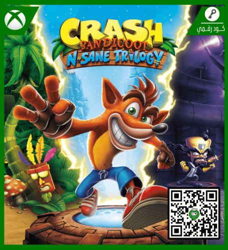 لعبة Crash Bandicoot N. Sane Trilogy | كود رقمي |...