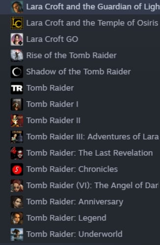 بكج ألعاب Tomb Raider | أوف لاين | STEAM