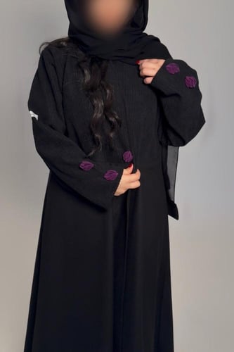 عباية صوف تركي مع جوخ كشميري