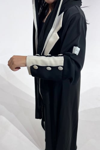 عباية كريب كوري مع كريب سراميك اندونيسي