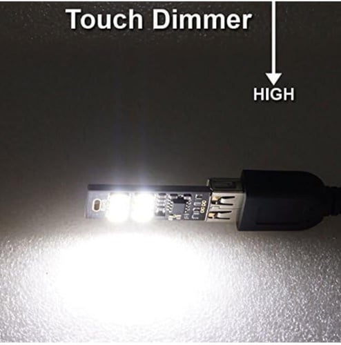 مصباح صغير الحجم يعمل عن طريق منفذ USB