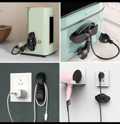 منظم اللفاف الحبل والاسلاك متعدد الاستخدام ٥ حبات