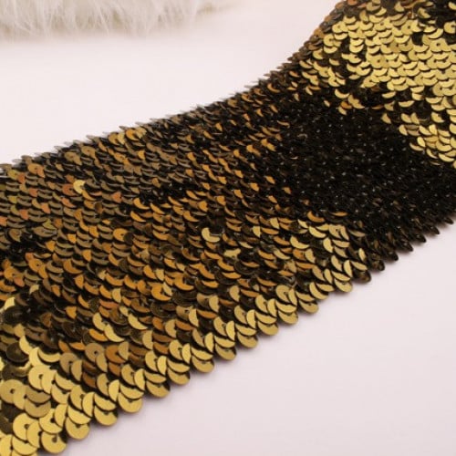 حزام ترتر مطاطي - زيتي - 120سم