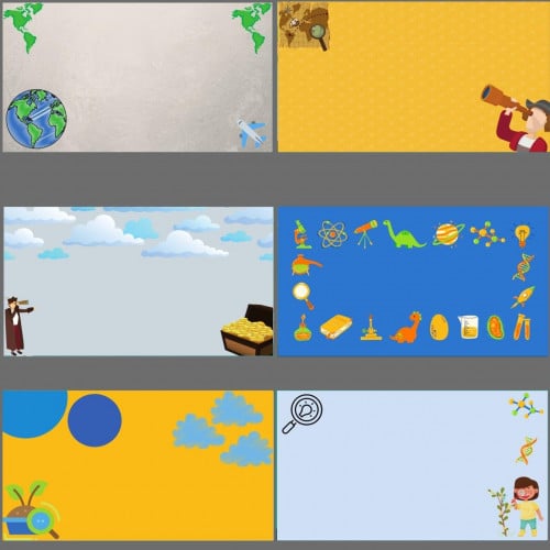 قوالب البوربوينت(نمط الإكتشاف)