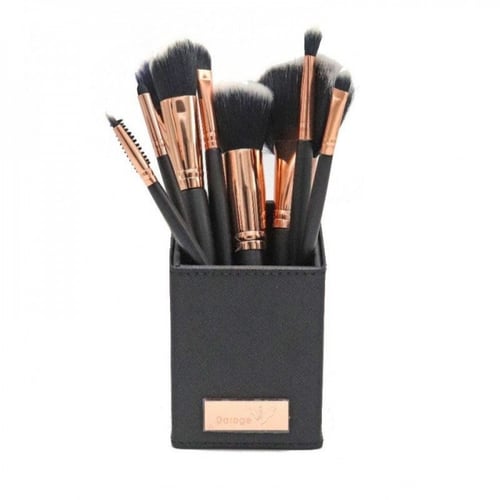 طقم فرش سيجنتشر من داروج DG002B اسود سادة بستاند