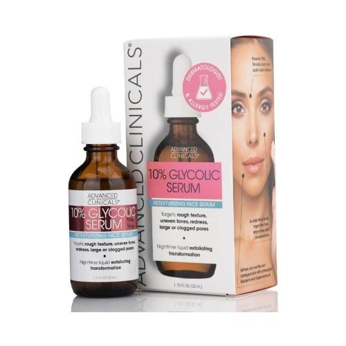 Advanced Clinicals Glycolic 10% Serum 52ml