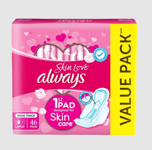 Always Maxi Thick Soft Sanitary Pads for Sensitive...