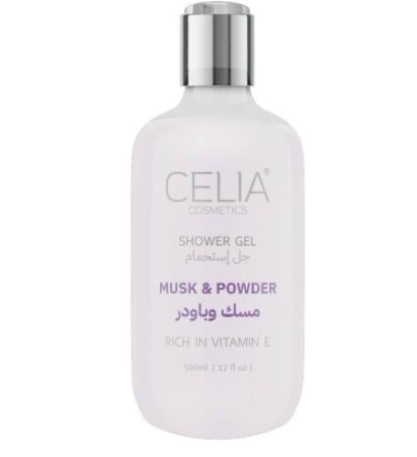 Celia Musk & Powder Shower Gel 500ml