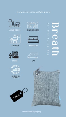 اكياس تنقية الهواء 500 جرام للقضاء على الروائح الك...