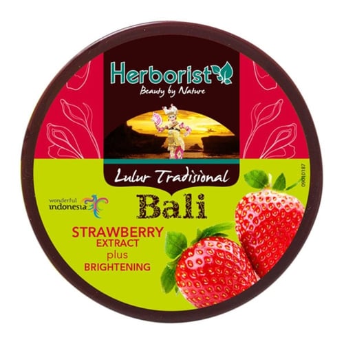 مقشر الجسم بالفراولة