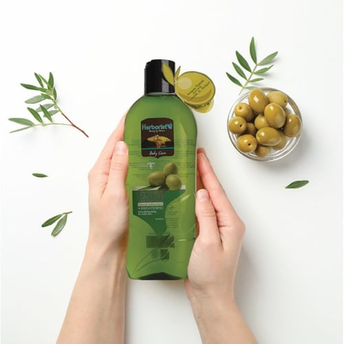 سائل استحمام بالزيتون