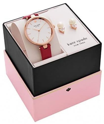 ساعة مع حلق من كيت سيبد