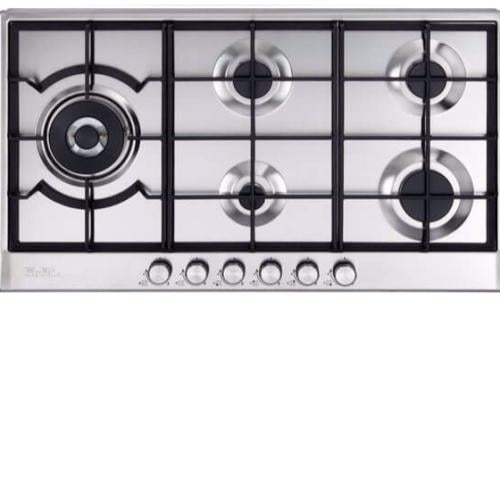 سطح البا 5 شعلات غاز، جانب واحد، شعلة مزدوجة، زجاج...