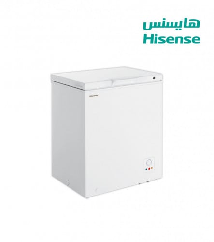 فريزر هايسنس مسطح 7 قدم3، 198لتر - أبيض CHF198DD