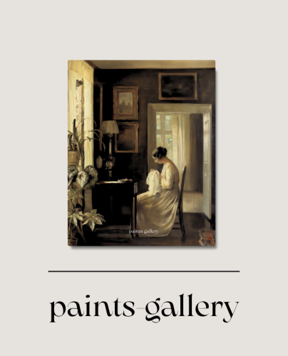 لوحة كلاسيكية بطابع زيتي Paintsgallery