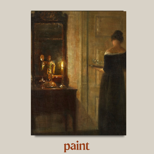 لوحة كلاسيكية بطابع زيتي Paintsgallery