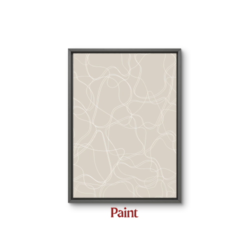 لوحة جدارية بالطابع الحديث ( Modern style )