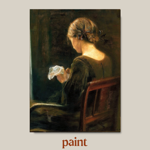 لوحة كلاسيكية بطابع زيتي Paintsgallery