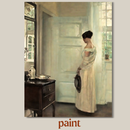 لوحة كلاسيكية بطابع زيتي Paintsgallery