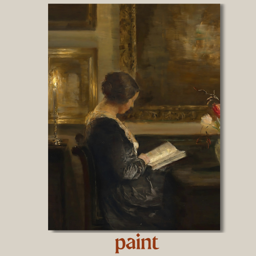 لوحة كلاسيكية بطابع زيتي Paintsgallery