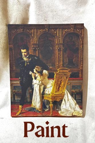 لوحة كلاسيكية بطابع زيتي Paintsgallery