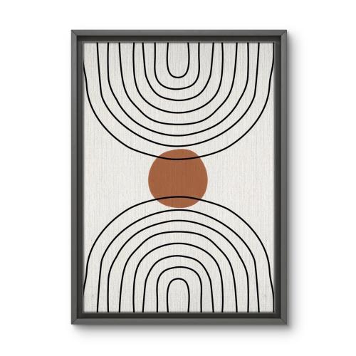 لوحة جدارية بالطابع الحديث ( Modern style )