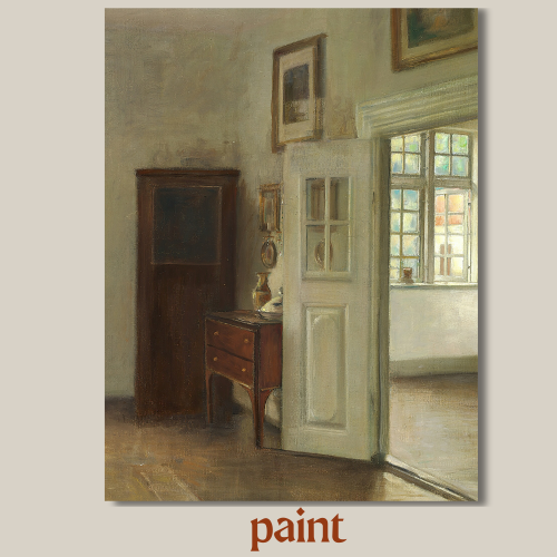 لوحة كلاسيكية بطابع زيتي Paintsgallery