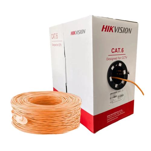 HIKVISION CAT-6 CABLE 305 METER PROFESSIONAL- Oran...