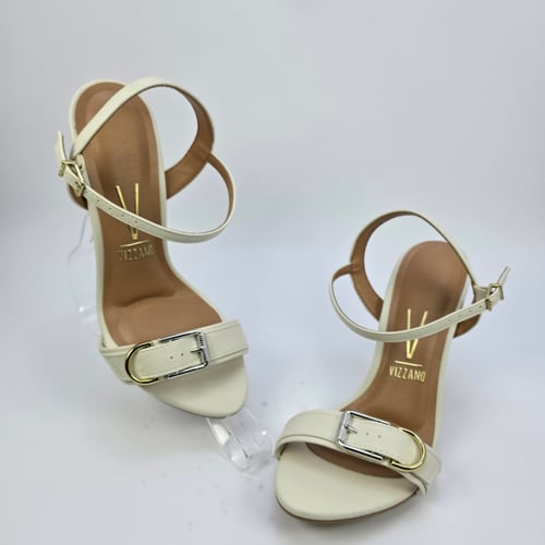 كعب نسائي سهرة برازيلي VIZZANO- 6249-1008 - OFF WH...