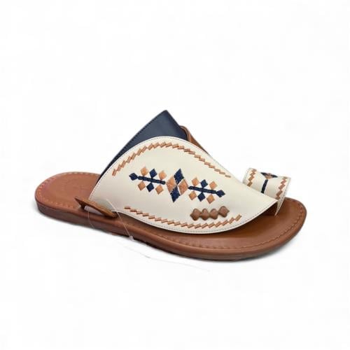 حذاء رجالي شرقي إيطالي O. 506 IVORY NAVY