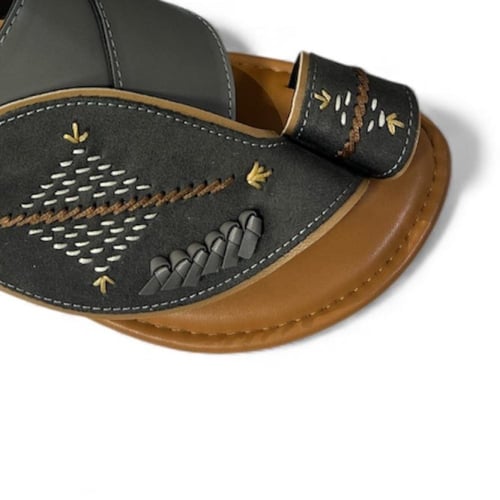 حذاء رجالي شرقي ايطالي 26515 Grey