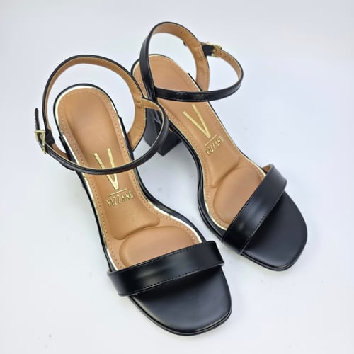 صندل نسائي كعب برازيلي VIZZANO- 6409-208 - BLACK