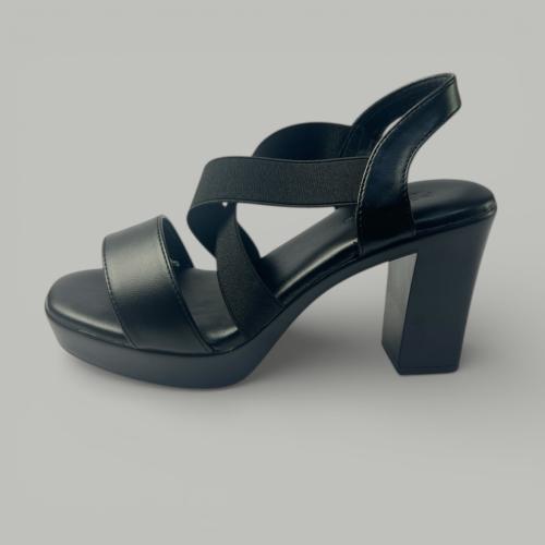 صندل نسائي كعب روكي الوان