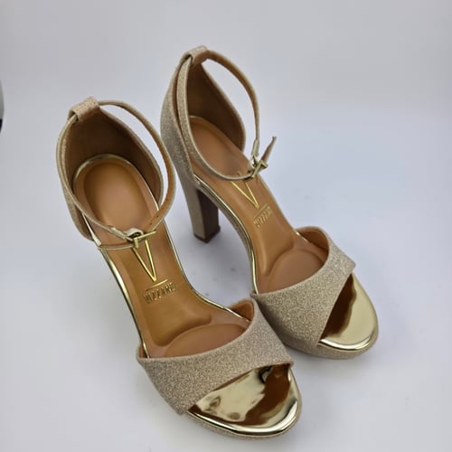 كعب نسائي برازيلي VIZZANO- 6292 -216 - SHINY GOLDE...