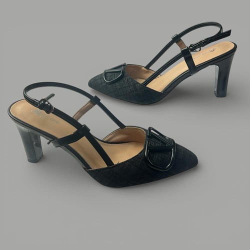 صندل نسائي كعب ايطالي الوان