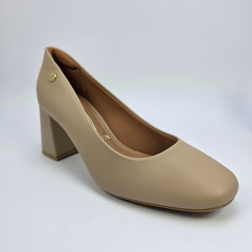جزمة نسائي كعب برازيلي - BEIGE - 1446-100