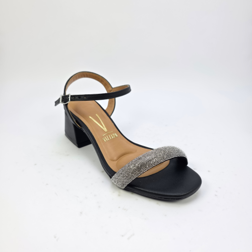 صندل نسائي كعب برازيلي VIZZANO- 6428-139 - BLACK