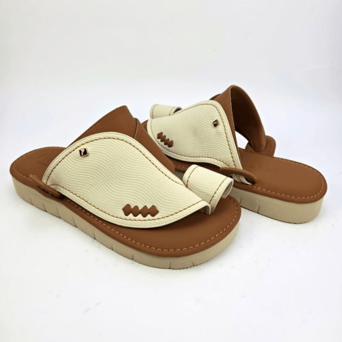 حذاء رجالي شرقي ايطالي فلوراء B-4000 IVORY TAN