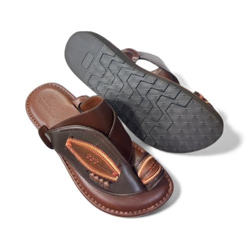 حذاء رجالي شرقي إيطالي بني 3822