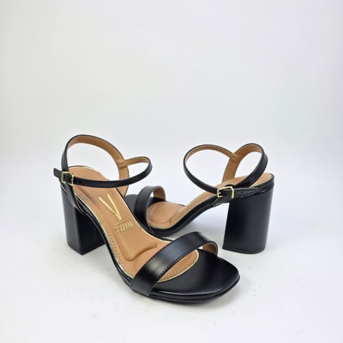 صندل نسائي كعب برازيلي VIZZANO- 6409-208 - BLACK