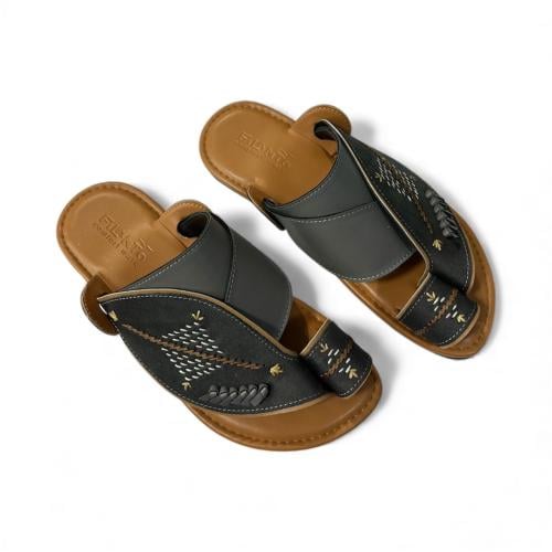 حذاء رجالي شرقي ايطالي 26515 Grey