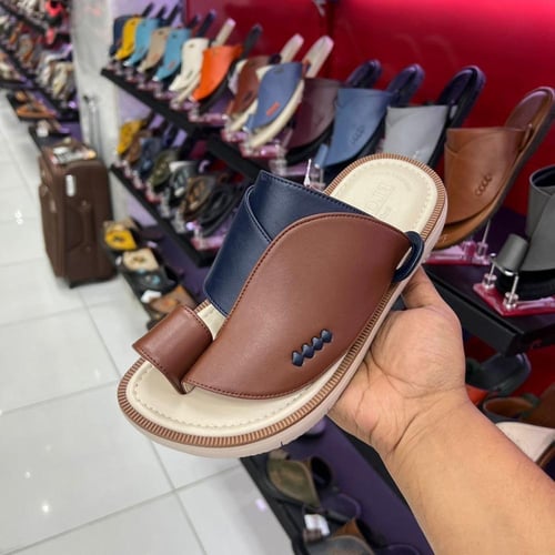 حذا رجالي شرقي إيطالي فلوراء كحلي IT1658