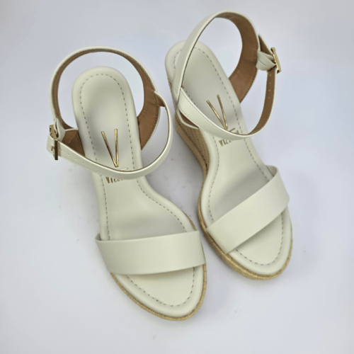 صندل نسائي برازيلي كعب روكي 6283.5000 OF WHITE
