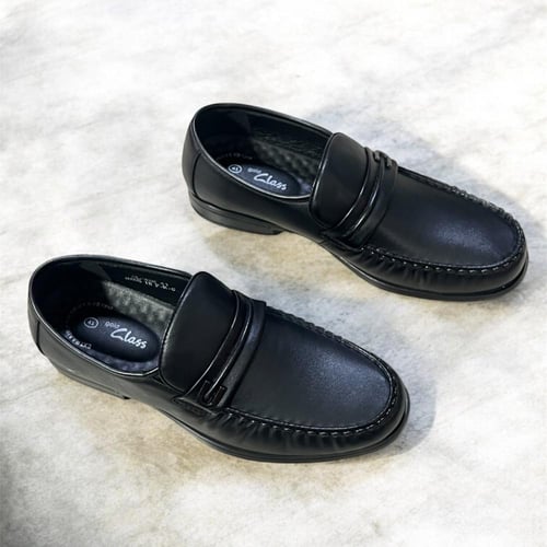 حذاء رجالي رسمي طبي جلد مرن وخفيف