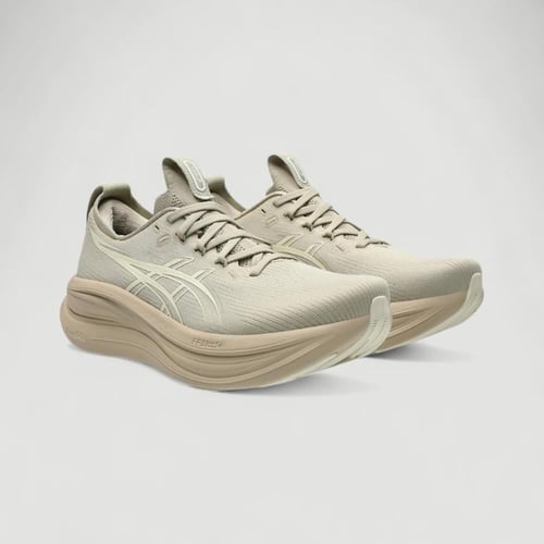 حذاء اسيكس جري مريح بنعل ممتص للصدمات – رجالي بيج