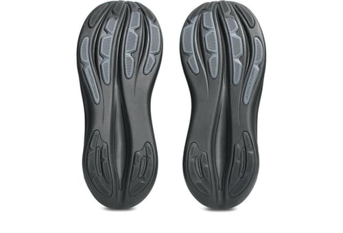 حذاء الجري ASICS GEL-NIMBUS 28 باللون الأسود بالكا...