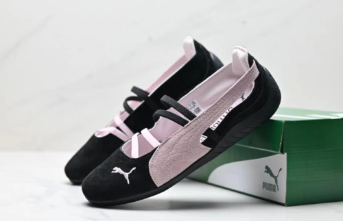 شوز فلات بوما اسود وردي