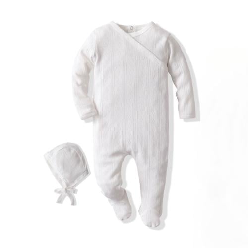 طقم للمواليد مكون من ٣ قطع رومبير من القطن الطبيعي...