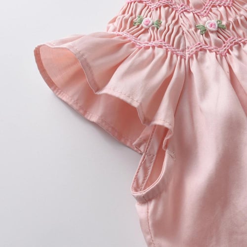 فستان مطرز يدويًا بدون أكمام، مزين بالزهور، ورقبة...