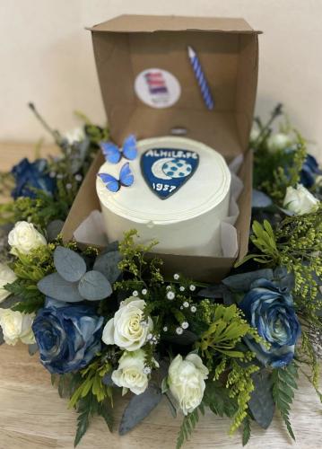 تنسيق كيكة الهلال